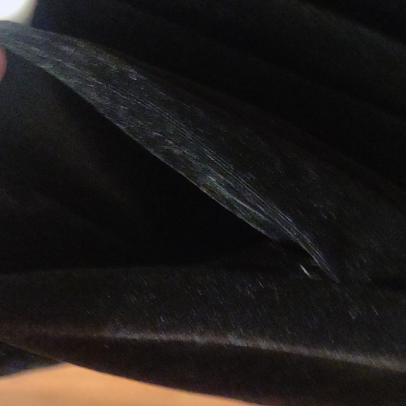 Vintage Just ducky holiday modest dress velor smocked - Picture 7 of 11